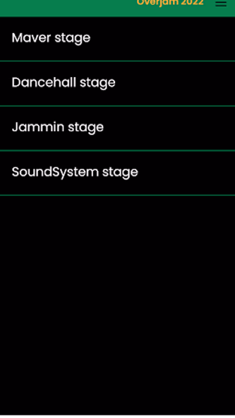 Overjam Festival App Screenshot 4 - AppWisp.com Overjam Festival App Screenshot 4 - AppWisp.com