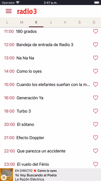 Radio 3 Screenshot 4 - AppWisp.com Radio 3 Screenshot 4 - AppWisp.com