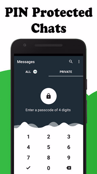 Messages Private SMS Texting Screenshot 4 - AppWisp.com Messages Private SMS Texting Screenshot 4 - AppWisp.com