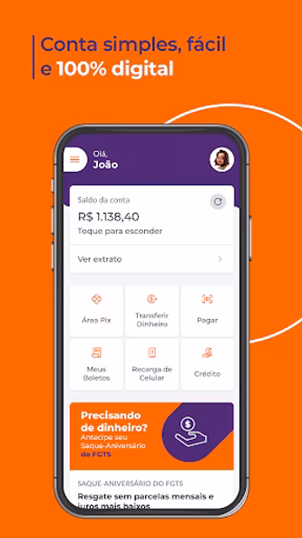 Bmg: Empréstimos, FGTS, cartão Screenshot 1 - AppWisp.com Bmg: Empréstimos, FGTS, cartão Screenshot 1 - AppWisp.com