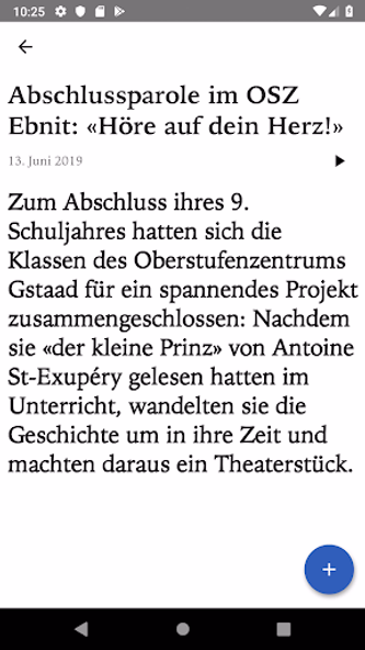 Anzeiger von Saanen Screenshot 2 - AppWisp.com