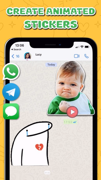 AI Sticker Maker For WhatsApp Screenshot 2 - AppWisp.com AI Sticker Maker For WhatsApp Screenshot 2 - AppWisp.com