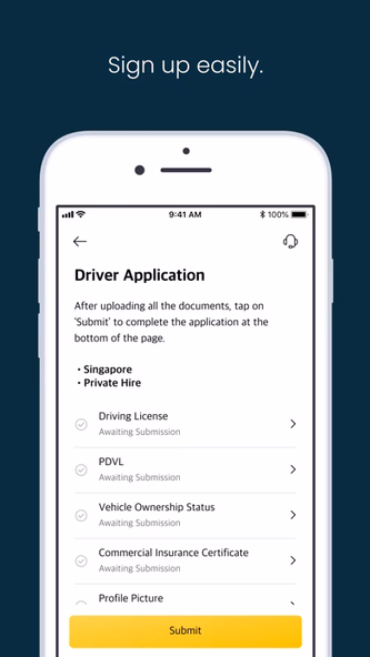 TADA Driver Screenshot 3 - AppWisp.com TADA Driver Screenshot 3 - AppWisp.com
