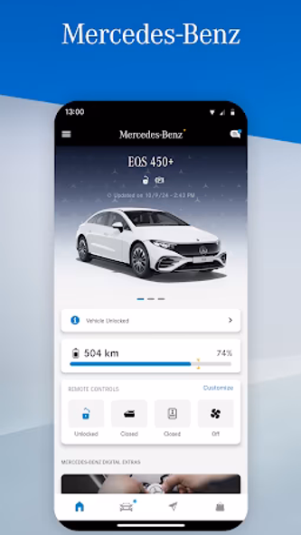 Mercedes-Benz Connect Screenshot 1 - AppWisp.com Mercedes-Benz Connect Screenshot 1 - AppWisp.com