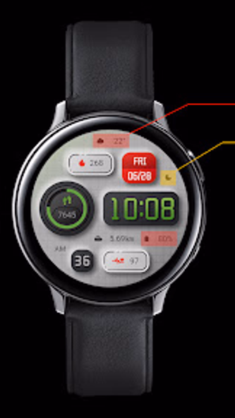 Brisk Mimicry For Wear OS Screenshot 1 - AppWisp.com Brisk Mimicry For Wear OS Screenshot 1 - AppWisp.com