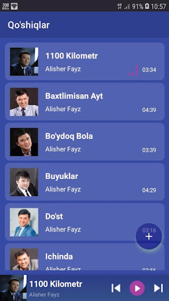 Alisher Fayz qo'shiqlari Screenshot 1 - AppWisp.com Alisher Fayz qo'shiqlari Screenshot 1 - AppWisp.com