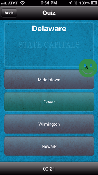 Capitals And States Screenshot 3 - AppWisp.com Capitals And States Screenshot 3 - AppWisp.com
