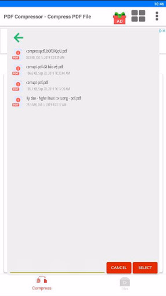 Compress PDF File Screenshot 1 - AppWisp.com Compress PDF File Screenshot 1 - AppWisp.com