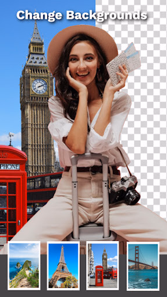 Photo Background Changer, Edit Screenshot 1 - AppWisp.com Photo Background Changer, Edit Screenshot 1 - AppWisp.com