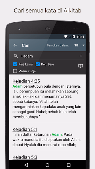 Alkitab Screenshot 4 - AppWisp.com Alkitab Screenshot 4 - AppWisp.com