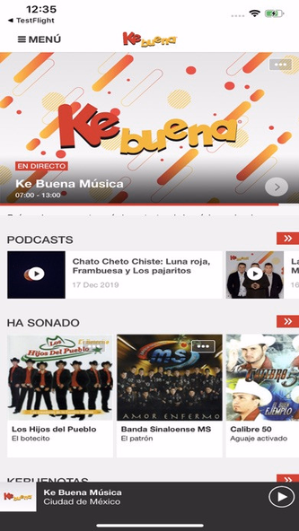 Ke Buena México Screenshot 2 - AppWisp.com Ke Buena México Screenshot 2 - AppWisp.com