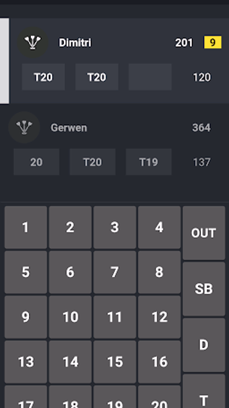 DARTS Scoreboard 2025 Screenshot 3 - AppWisp.com DARTS Scoreboard 2025 Screenshot 3 - AppWisp.com