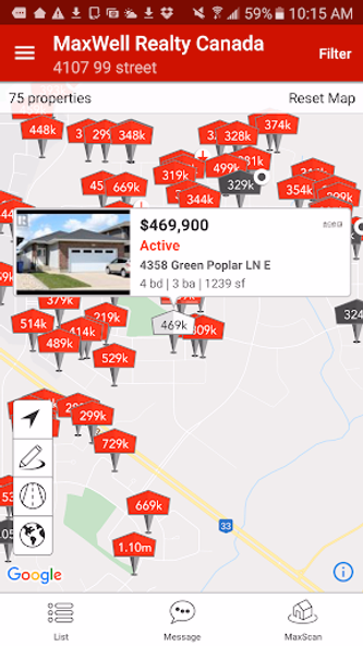 MaxWell Realty Home Search Screenshot 1 - AppWisp.com MaxWell Realty Home Search Screenshot 1 - AppWisp.com