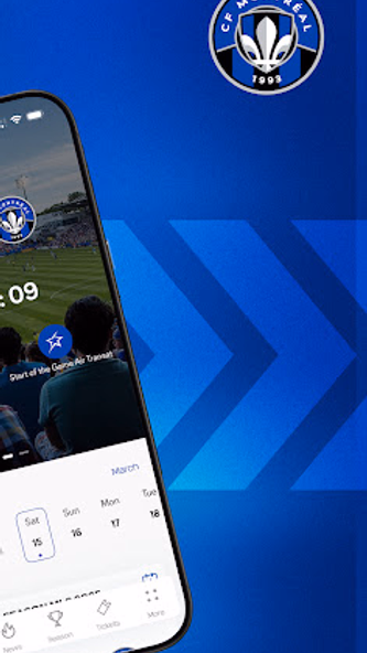 CF Montréal Screenshot 2 - AppWisp.com