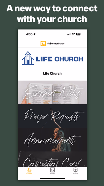 My Sermon Notes Screenshot 1 - AppWisp.com My Sermon Notes Screenshot 1 - AppWisp.com