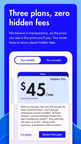 Visible mobile Screenshot 1 - AppWisp.com Visible mobile Screenshot 1 - AppWisp.com