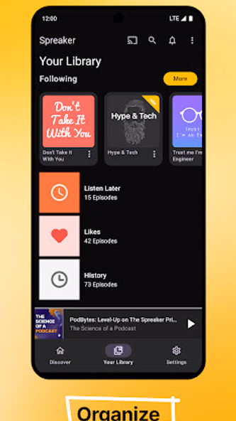 Spreaker Podcasts Screenshot 4 - AppWisp.com Spreaker Podcasts Screenshot 4 - AppWisp.com