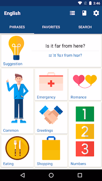 Learn English Phrases Screenshot 1 - AppWisp.com Learn English Phrases Screenshot 1 - AppWisp.com