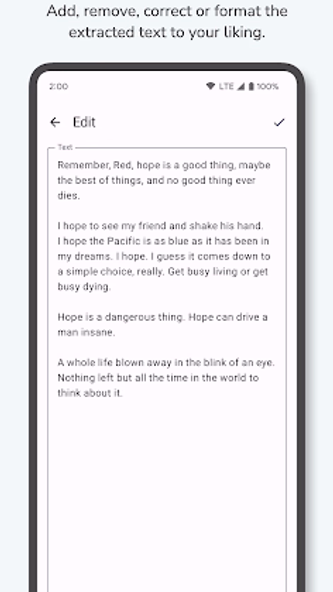 OCR - Image to Text - Extract Screenshot 4 - AppWisp.com OCR - Image to Text - Extract Screenshot 4 - AppWisp.com