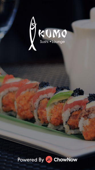 Kumo Sushi & Lounge Screenshot 1 - AppWisp.com Kumo Sushi & Lounge Screenshot 1 - AppWisp.com