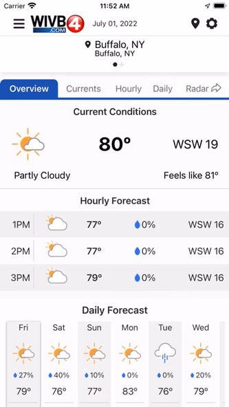 4Warn Weather - WIVB Screenshot 2 - AppWisp.com 4Warn Weather - WIVB Screenshot 2 - AppWisp.com