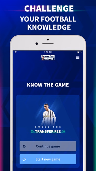 Transfermarkt: Football Quiz Screenshot 1 - AppWisp.com Transfermarkt: Football Quiz Screenshot 1 - AppWisp.com