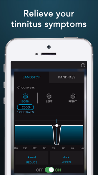 Tinnitus Aid: ringing relief Screenshot 1 - AppWisp.com Tinnitus Aid: ringing relief Screenshot 1 - AppWisp.com