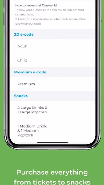 Cinema - Perks at Work Screenshot 2 - AppWisp.com