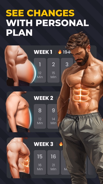 Six Pack in 30 Days - 6 Pack Screenshot 3 - AppWisp.com