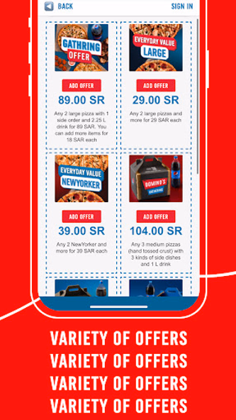 Domino's Pizza Screenshot 4 - AppWisp.com Domino's Pizza Screenshot 4 - AppWisp.com