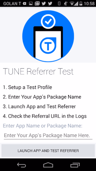 TUNE Referrer Test Screenshot 2 - AppWisp.com TUNE Referrer Test Screenshot 2 - AppWisp.com