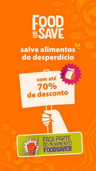 Food To Save: Salve alimentos Screenshot 1 - AppWisp.com Food To Save: Salve alimentos Screenshot 1 - AppWisp.com