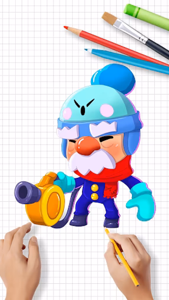 Coloring for Brawl stars Paint Screenshot 3 - AppWisp.com Coloring for Brawl stars Paint Screenshot 3 - AppWisp.com