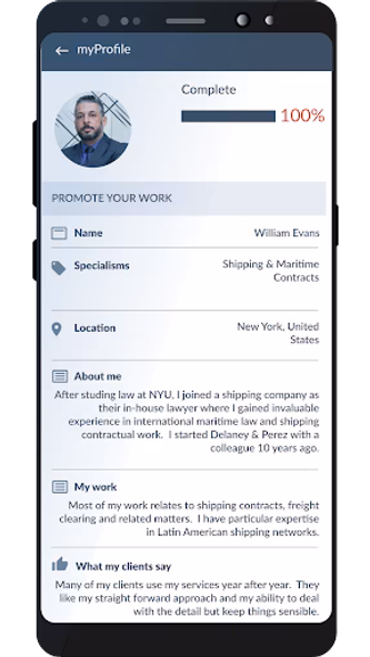myLawyer Screenshot 1 - AppWisp.com myLawyer Screenshot 1 - AppWisp.com