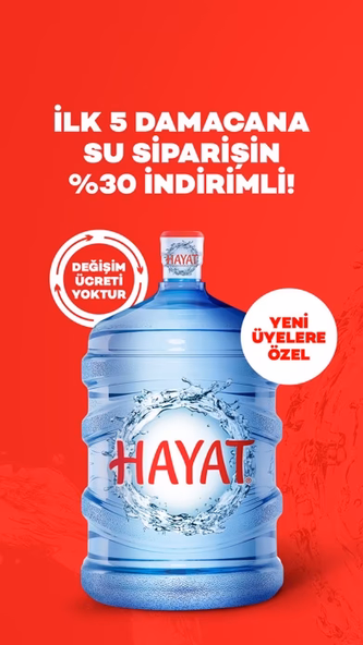 Hayat Su Sipariş Screenshot 3 - AppWisp.com Hayat Su Sipariş Screenshot 3 - AppWisp.com