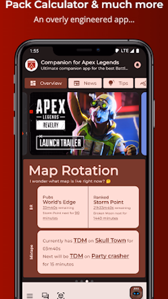 Companion for Apex Legends Screenshot 1 - AppWisp.com Companion for Apex Legends Screenshot 1 - AppWisp.com