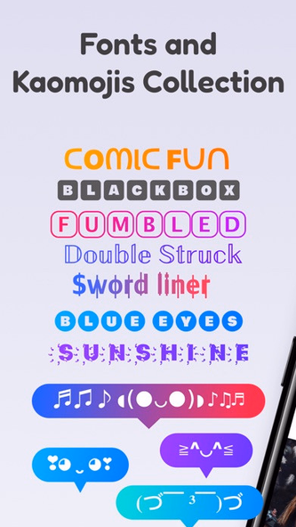 Font Changer : Fancy Keyboard Screenshot 1 - AppWisp.com Font Changer : Fancy Keyboard Screenshot 1 - AppWisp.com