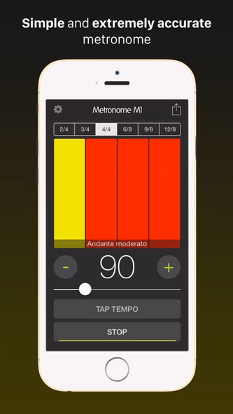 Metronome M1 Screenshot 1 - AppWisp.com Metronome M1 Screenshot 1 - AppWisp.com