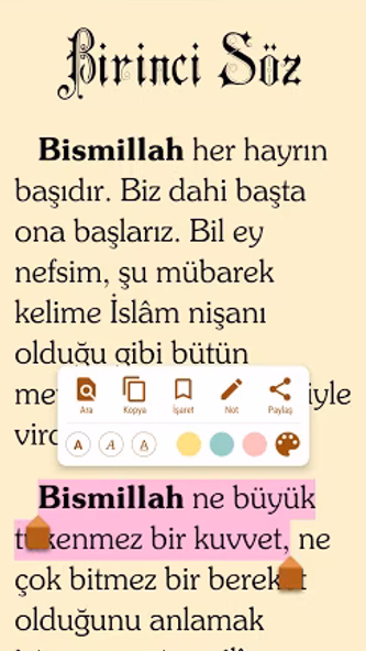 Risale-i Nur Screenshot 2 - AppWisp.com Risale-i Nur Screenshot 2 - AppWisp.com