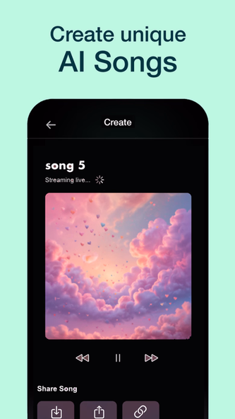 Spot AI Song & Music Generator Screenshot 2 - AppWisp.com Spot AI Song & Music Generator Screenshot 2 - AppWisp.com