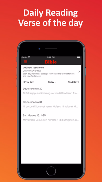 Philippine Ilocano Bible Screenshot 2 - AppWisp.com Philippine Ilocano Bible Screenshot 2 - AppWisp.com