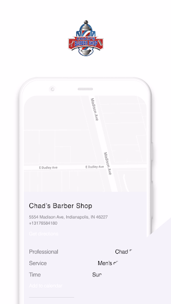 Chad's Barber Shop Screenshot 1 - AppWisp.com Chad's Barber Shop Screenshot 1 - AppWisp.com