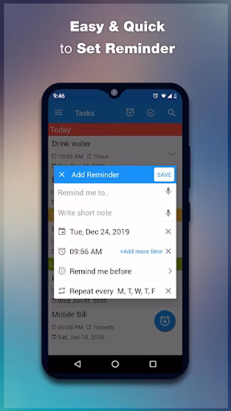 To Do Reminder with Alarm Screenshot 2 - AppWisp.com