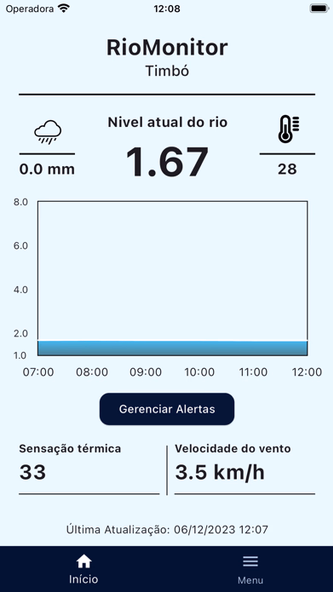 RioMonitor Timbó Screenshot 1 - AppWisp.com RioMonitor Timbó Screenshot 1 - AppWisp.com