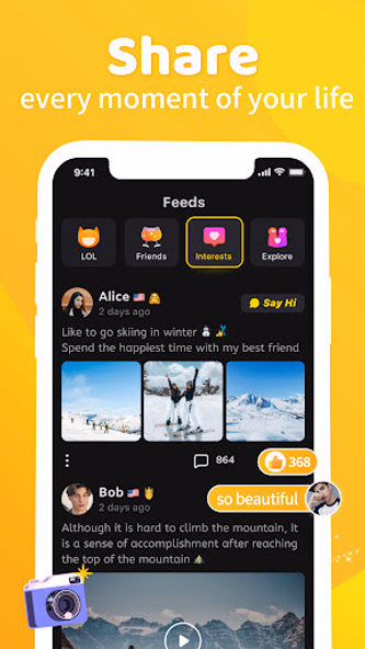 Zone-Chat, Game, Meet Friends Screenshot 3 - AppWisp.com Zone-Chat, Game, Meet Friends Screenshot 3 - AppWisp.com