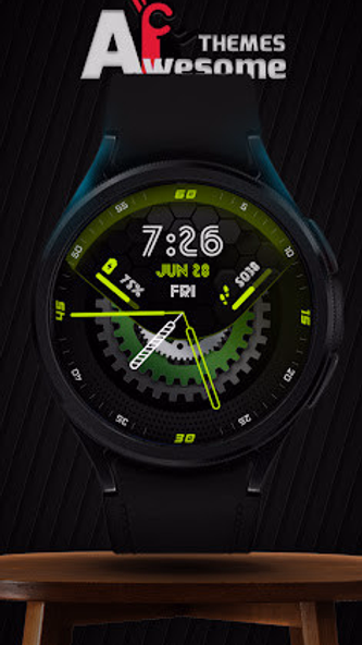 Gearex - Hybrid Watch Face Screenshot 1 - AppWisp.com Gearex - Hybrid Watch Face Screenshot 1 - AppWisp.com
