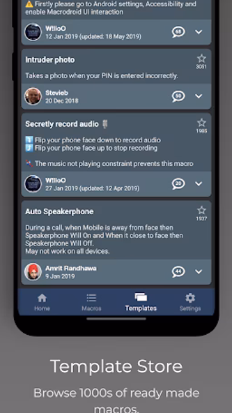 MacroDroid - Device Automation Screenshot 4 - AppWisp.com MacroDroid - Device Automation Screenshot 4 - AppWisp.com