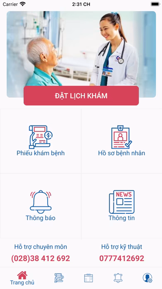 Đăng ký khám - BV ND GIA ĐỊNH Screenshot 1 - AppWisp.com Đăng ký khám - BV ND GIA ĐỊNH Screenshot 1 - AppWisp.com