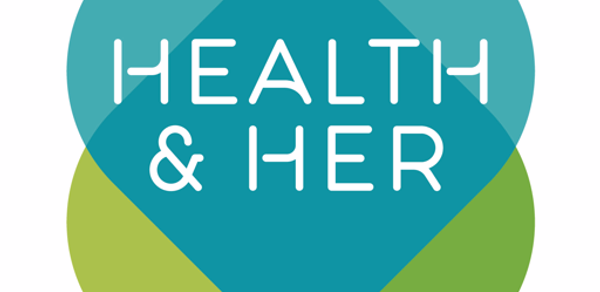 Health & Her Menopause Tracker Header - AppWisp.com Health & Her Menopause Tracker Header - AppWisp.com