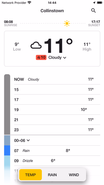Darksun Weather Forecast Screenshot 2 - AppWisp.com Darksun Weather Forecast Screenshot 2 - AppWisp.com